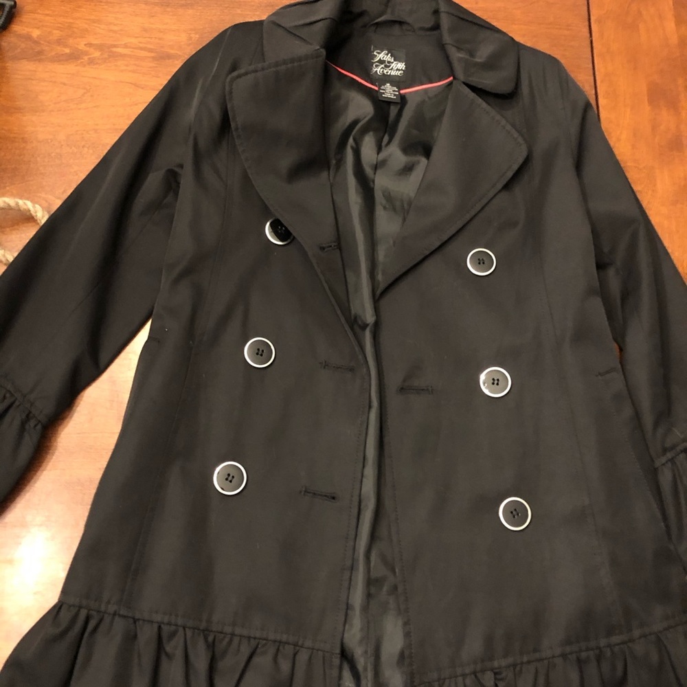 Saks Fifth Avenue dress/rain coat.  Light weight